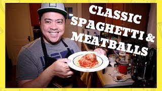 Italian Meatballs  Classic Recipe  Vid104 [upl. by Anailli379]