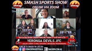 SSS10THYR Yeronga Devils Juniors SEQJ24 U15 D2 Brisbane Girls Premiership Interviews 061024 [upl. by Arrahs284]