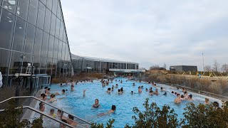 Thermal bath Romania BucurestiThermeoutside and inside Full tour traveltherme romaniabucuresti [upl. by Hachman]