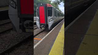 Class 197 stopping at Shotton Train Station train viral shorts [upl. by Neelyaj629]