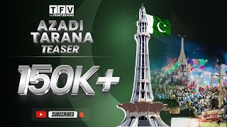 Teaser Azadi Tarana  Pakistan Independence Day Anthem 2024  14 August Song  milli naghma [upl. by Ojok173]