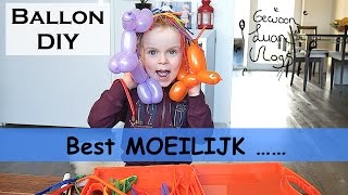 VOUW BALLONNEN HOND  LUAN BELLINGA VLOG 21 [upl. by Ymmot]