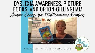 Dyslexia Awareness Picture Books and OrtonGillingham Anchor Charts for Multisensory Reading [upl. by Kellyann402]