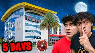 5 DAYS in THE WORLDS BIGGEST MCDONALDS TRAILER [upl. by Enihpad673]