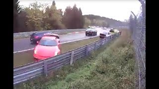 Nurburgring Crashes [upl. by Ahgem813]