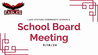 918 LSCS  School Board Meeting [upl. by Eislek]