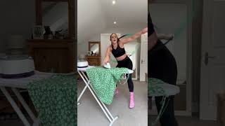 Rasputin Dance whilst ironing 😂 rasputin tiktok dance shortsvideo [upl. by Nahij]