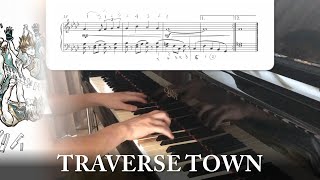 quotTraverse Townquot from quotKingdom Heartsquot  Piano Cover  Sheets [upl. by Einniw610]