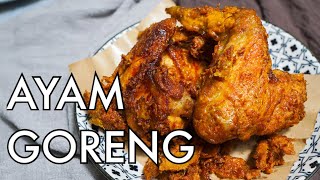 Ayam Goreng Rempah  This FRIED CHICKEN stays crispy for hours [upl. by Etteuqaj515]