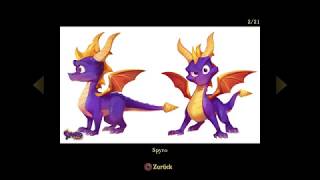 Spyro Reignited Trilogy Spyro 1 Full Artwork Gallery [upl. by Stout]