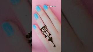 Cute Ring Mehndi 🥰  Ring 💍 Mehndi Design mehndi shorts viral trending henna ytshorts [upl. by Maher]