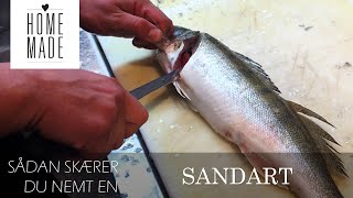 FILETÉR EN SANDART PÅ 3 MINUTTER  HOMEMADE [upl. by Ainnos]