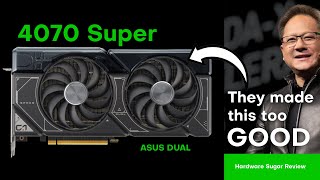 Asus Dual 4070 Super  Lives up to the HYPE 🔼 [upl. by Kaye]