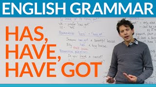 Learn English Grammar has have have got [upl. by Colp]