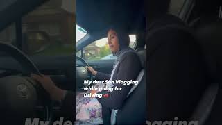 🇦🇺My dear son Vlogging while going for Driving🚗😊🇦🇺 [upl. by Marchelle]