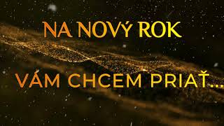 Nový rok 2024 Novoročné priania Šťastný a požehnaný Nový rok PF 2024 Happy New Year 2024 [upl. by Atinev]