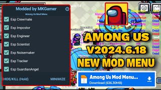 Among Us V2024618 Mod Menu  Among Us Mod Apk V2024618  Among Us Mod Menu Apk [upl. by Darryl400]