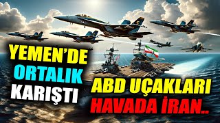 Yemen Karıştı İran Kızıldenize Girdi ABD İngiltere Uçakları Havada [upl. by Nylia]