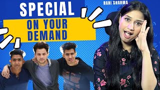 ROUND TO HELL  SPECIAL ON DEMAND RANI SHARMA  FUNNY REACTION [upl. by Durer951]