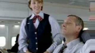 FedEx quotOverheadquot Commercial with crazy flight attendant [upl. by Kery]