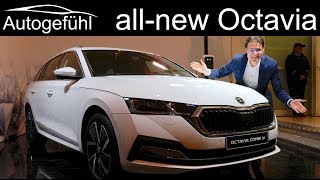 Skoda Octavia Combi amp Hatch World Premiere REVIEW  all you need to know about the 2020 Octavia [upl. by Arammahs]