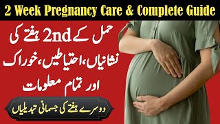 Early Pregnancy Symptoms  2 Weeks Pregnancy Symptoms  Pregnancy Week By Week  Pregnancy Test [upl. by Nek]