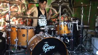 Led Zeppelin drum cover Traveling Riverside Blues Ryan Chappell [upl. by Featherstone]