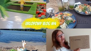 Urlopowy vlog 4 park trampolin spotkanie z przyjaciółką działeczka prezent na roczek [upl. by Llehsor]