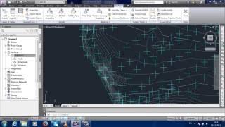 CREAR CURVAS DE NIVEL A PARTIR DE DATOS DE ESTACIÓN TOTAL EN CIVIL 3D [upl. by Orrin]