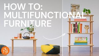 NEVER TOO SMALL Multifunctional Furniture for Your Living Room [upl. by Orelia]