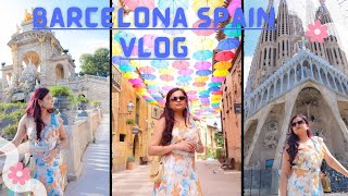 Visiting La Sagrada Familia Barcelona Spain  Inside Walking tour  barcelona spain [upl. by Anirtap]