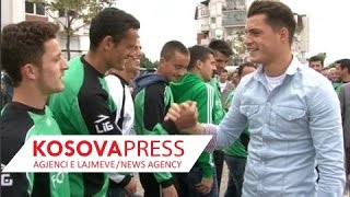 Granit Xhaka ndihmon Feronikelin i gatshëm për Botërorin 2014 [upl. by Hafinah]