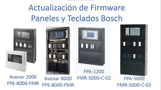 Cómo actualizar Firmware Panel Avenar 2000 Avenar 8000 FPA 1200 FPA 5000 FPE 8000 FMR FPC 5000 [upl. by Htepsle]