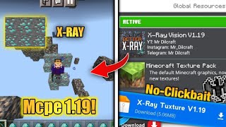 quotXRay Texture Pack For Minecraft Pe  mcpe 119 100 Working 🔥quot [upl. by Odnomar]