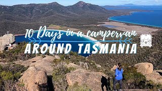 Tasmania Travel 📍10 Days in a Campervan Around Tasmania 📍 Tasmania Road Trip [upl. by Hillary]