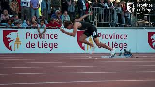 Retour en images sur le 22ème Meeting International dAthlétisme de la Province de Liège [upl. by Ilke482]