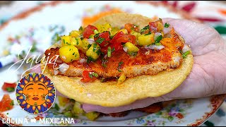 Pescado Al Pastor con Salsa de Piña y Habanero [upl. by Abebi]