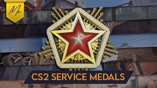 CS2 Update Service Medals for 2024 amp More [upl. by Ahtibat263]