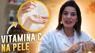 VITAMINA C na Pele  A Vitamina C é Antioxidante clareador de pele e possui outros benefícios [upl. by Norwood]