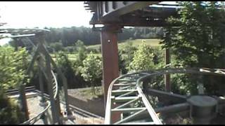 Gsengte Sau Gerstlauer Bobsled Roller Coaster Front Seat POV  Tripsdrill Germany [upl. by Lilah]