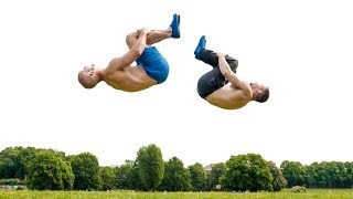 How to Learn a Backflip Without BREAKING Your NECK [upl. by Hollington]