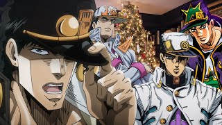 The Jotaros Celebrate Christmas  Jotaros Bizarre Adventure [upl. by Irrehc214]