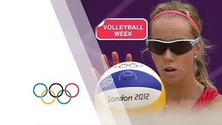 Amazing Beach Volleyball Highlights  London 2012 Olympics [upl. by Arretak876]