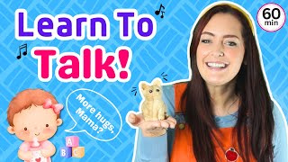 First Sentences For Toddlers  Play Sing amp Learn to Talk  Babys First Words  Learning Video [upl. by Mosra]