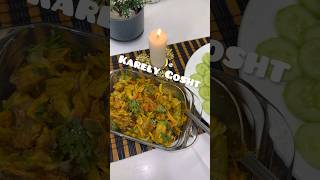 Karela Gosht Recipe  Delicious Bitter Gourd and Mutton  Quick amp Easy [upl. by Varin]