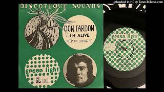 Don Fardon  Keep on Loving Me Green Light 1969 [upl. by Aryan]