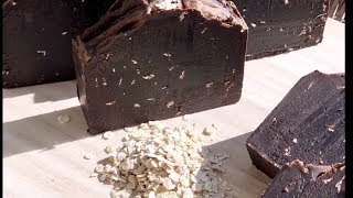 Simple Homemade Chocolate “Bastille” Soap 🍫🍫🍫 [upl. by Veator]