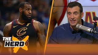 Doug Gottlieb on the chances LeBron plays for the Spurs  THE HERD [upl. by Mavis]