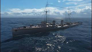 Ochotnik w grze World Of Warships [upl. by Eisteb]