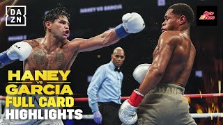 DEVIN HANEY VS RYAN GARCIA FULL CARD HIGHLIGHTS [upl. by Sukramal344]